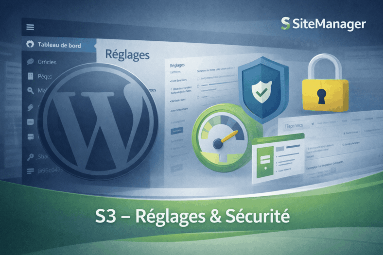 S3 – Réglages & Sécurité