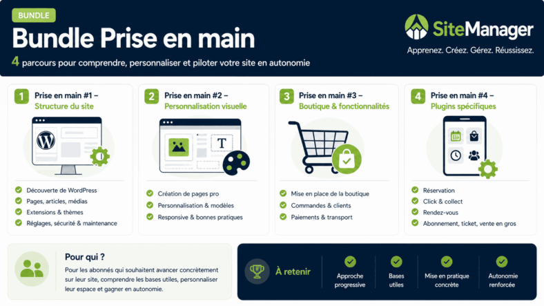 Pack « Prise en main »